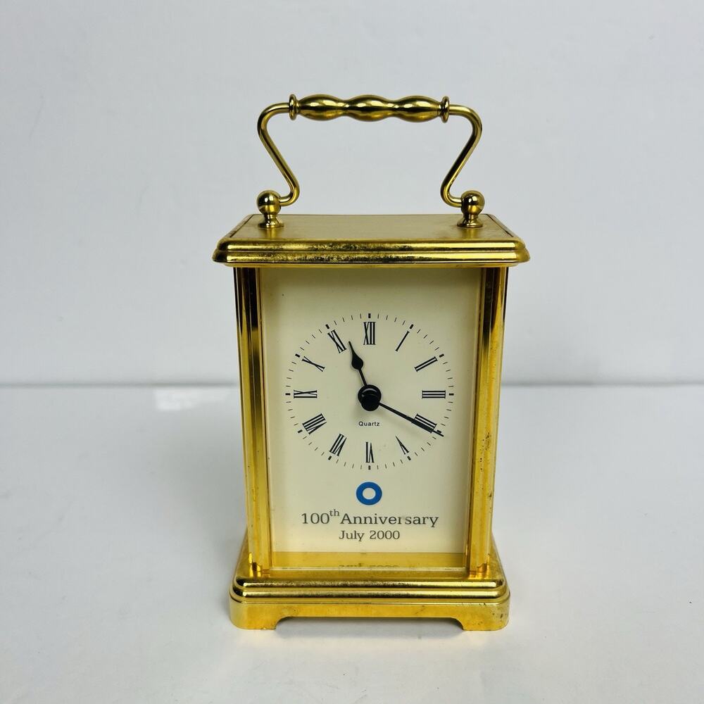 Mantel Carriage Clock Quartz Japan Movement Vintage Clock Not Working PARTS